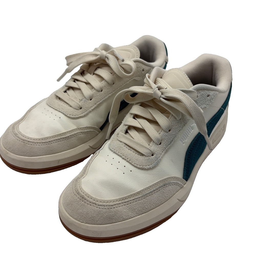 Size 8.5 - Women's Puma Club‎ Pearl Alpine Snow Cold Green